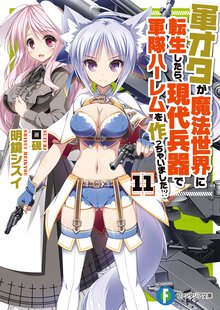 軍オタが魔法世界に転生したら、現代兵器で軍隊ハーレムを作っちゃいました！？ １１