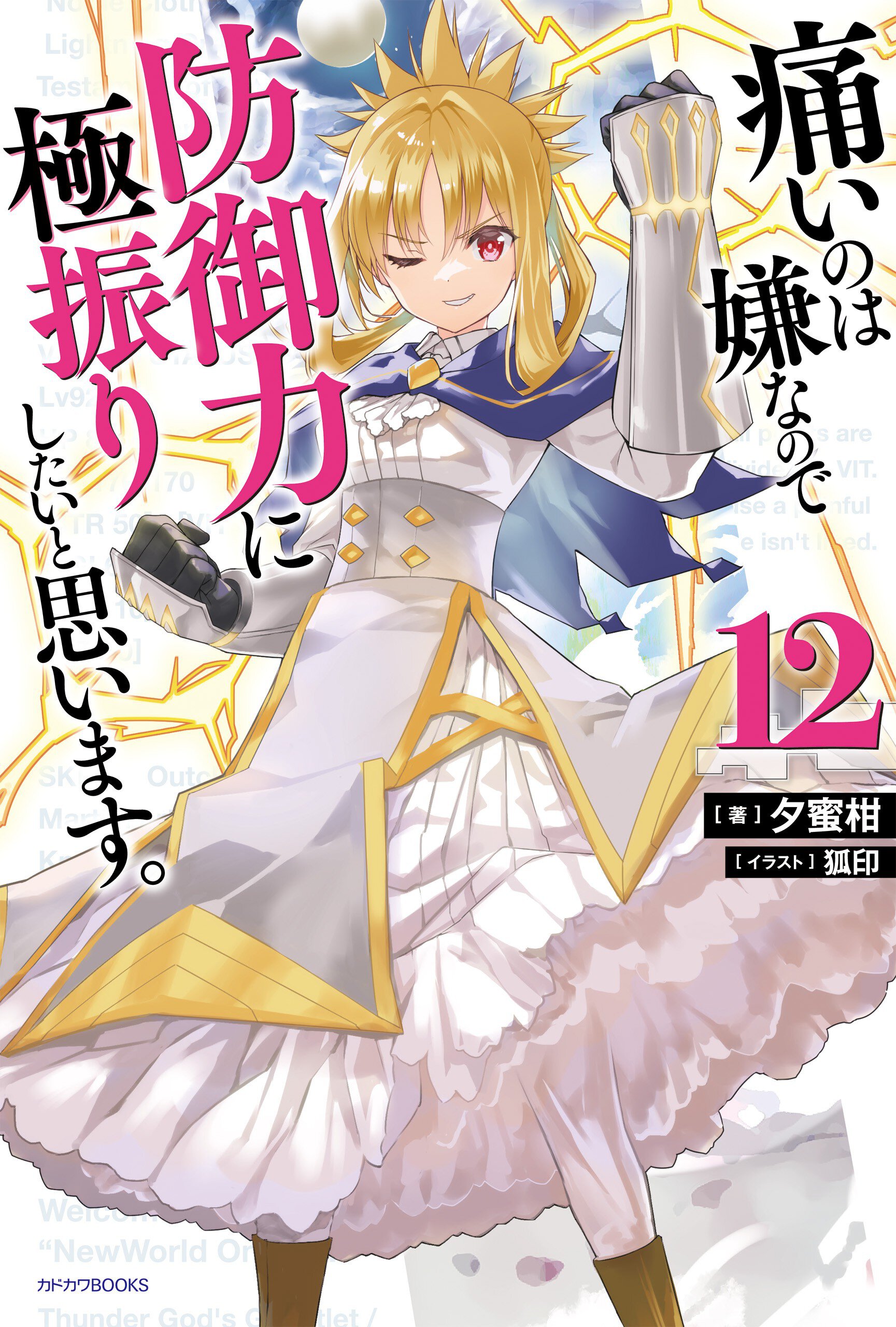 痛いのは嫌なので防御力に極振りしたいと思います。 １２