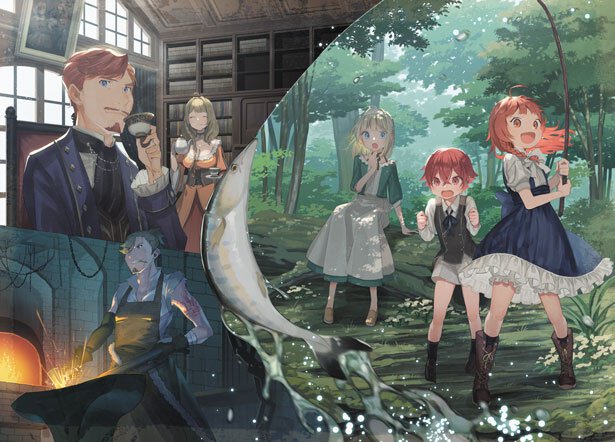 『マジック・メイカー』小説1巻口絵より