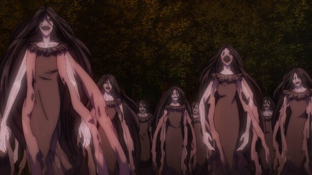 押し寄せるレイスの群れ