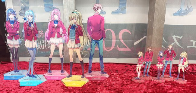人気キャラが等身大スタンディに!? 「よう実フェスタ in 有楽町マルイ」会場潜入取材レポ