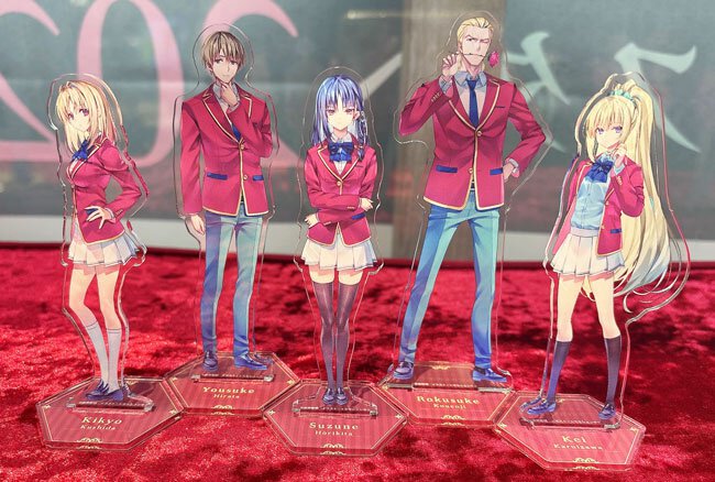 人気キャラが等身大スタンディに!? 「よう実フェスタ in 有楽町マルイ」会場潜入取材レポ