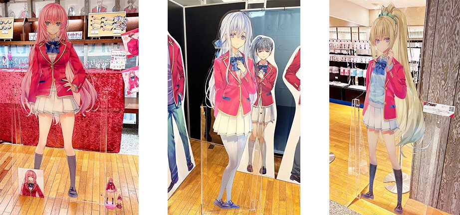 人気キャラが等身大スタンディに!? 「よう実フェスタ in 有楽町マルイ」会場潜入取材レポ