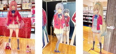 人気キャラが等身大スタンディに!?　「よう実フェスタ in 有楽町マルイ」会場潜入取材レポ