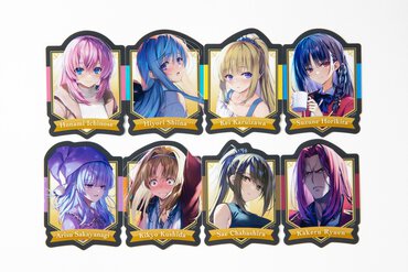 『ようこそ実力至上主義のフェスタへ2025』トレーディングステッカー（８種）