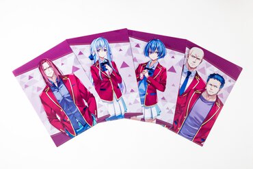 『ようこそ実力至上主義のフェスタへ2025』クリアファイル４枚セットBクラス