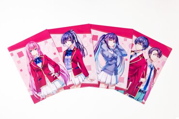 『ようこそ実力至上主義のフェスタへ2025』クリアファイル４枚セットDクラス