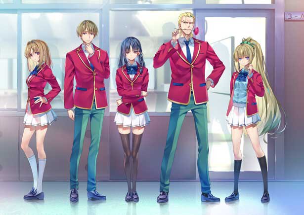 3年生編キービジュアル(堀北クラス)