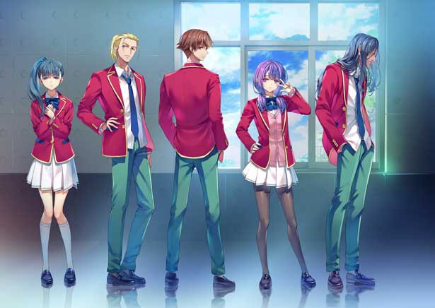 3年生編キービジュアル(綾小路クラス)