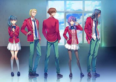 ３年生編キービジュアル（綾小路クラス）