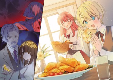 『墓守妻と黄金竜』キャラクターピンナップ