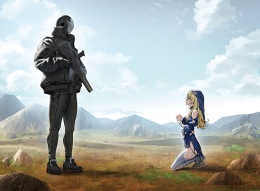 『フェイスレス・ドロップアウト　無貌の引退傭兵はお嫁さんが欲しい １』より