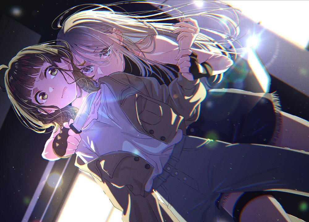 『姉妹傭兵』口絵