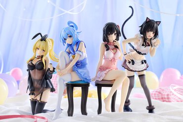  ※『この素晴らしい世界に祝福を！』 ダクネス 原作版 ネグリジェver.、アクア 原作版 ネグリジェver.、ゆんゆん ネグリジェver.、めぐみん 原作版 猫耳メイドver.はそれぞれ別の商品です