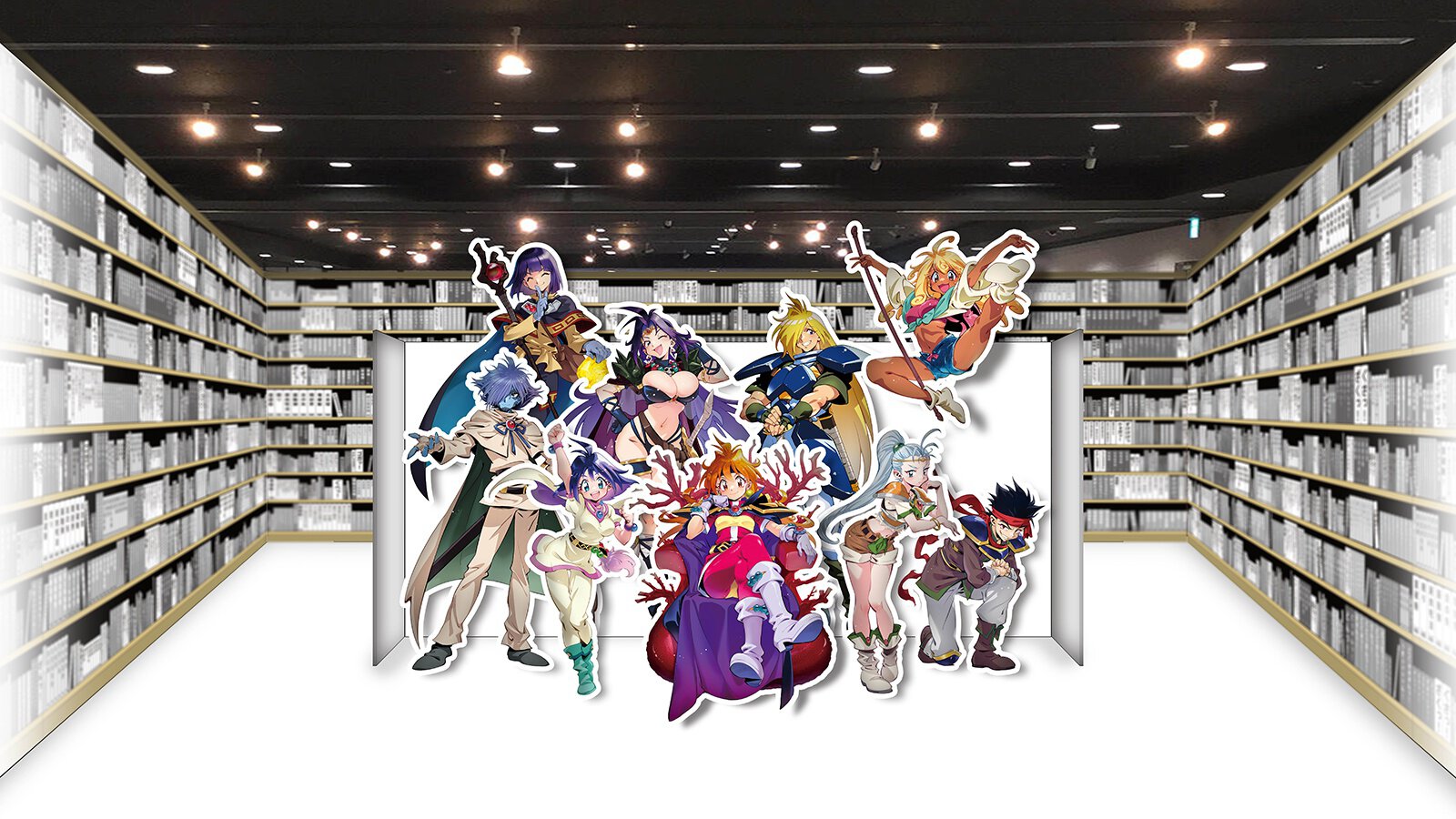 あらいずみるい先生が本展のために描きおろしたキャラクター