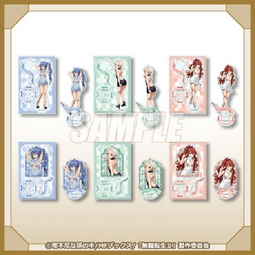 B賞 アクリルスタンドフィギュア全6種セット