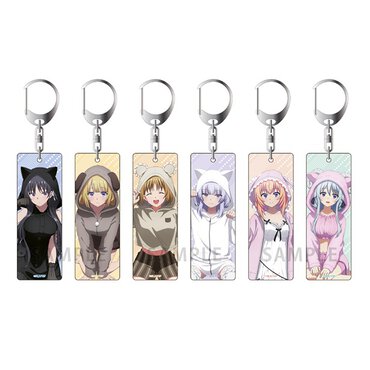 C賞：プレートキーホルダー（全6種）