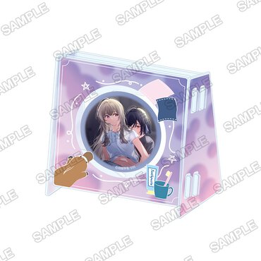 『週に一度クラスメイトを買う話　～ふたりの秘密は一つ屋根の下～』缶バッジ＆ホルダーセット