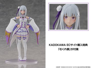 KADOKAWA ECサイト購入特典の表情パーツ「むくれ顔」