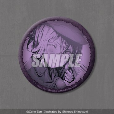  E賞：ホログラム缶バッジ（全12種）