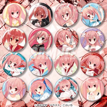 Xフォロー&リポストキャンペーンで抽選で当たる「D賞 缶バッジ全16種セット」