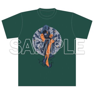 『キノの旅 the Beautiful World』25周年記念 Tシャツ　A バイオリンの木（税込4,400円）