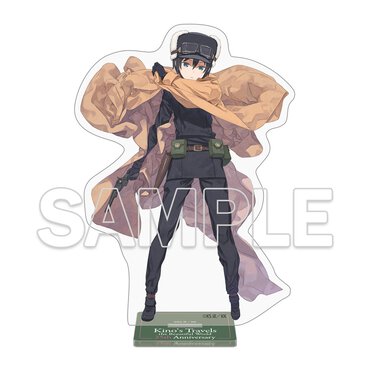  『キノの旅 the Beautiful World』25周年記念 アクリルスタンド　D コート（税込1,650円）