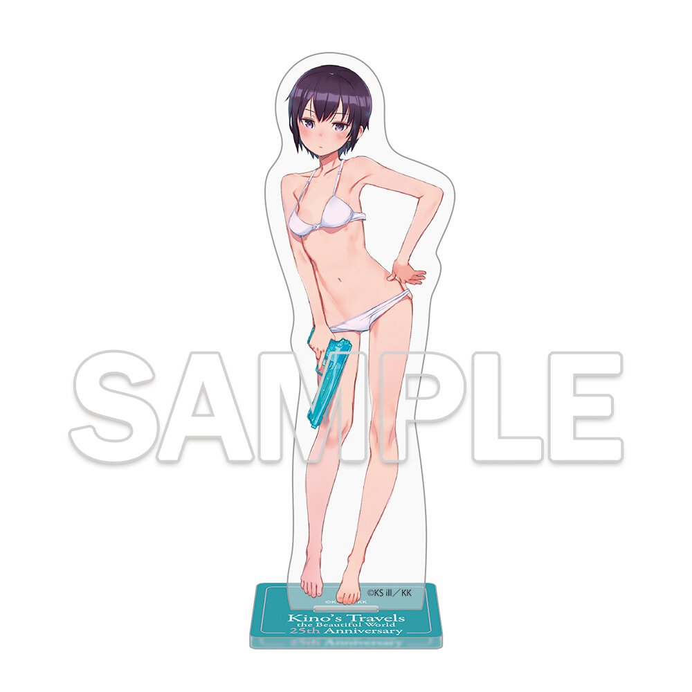  『キノの旅 the Beautiful World』25周年記念 アクリルスタンド　F 水着（税込1,650円）