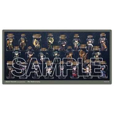 『キノの旅 the Beautiful World』25周年記念 デスクマット　B 歴代表紙（税込3,300円）
