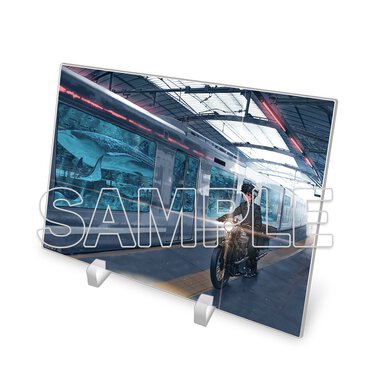 『キノの旅 the Beautiful World』25周年記念 アクリルイラストプレート　C 駅（税込2,420円）