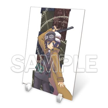 『キノの旅 the Beautiful World』25周年記念 アクリルイラストプレート　D 文庫旧版Ⅰ表紙（税込2,420円）