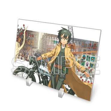 『キノの旅 the Beautiful World』25周年記念 アクリルイラストプレート　F 2004年ポスター（税込2,420円）