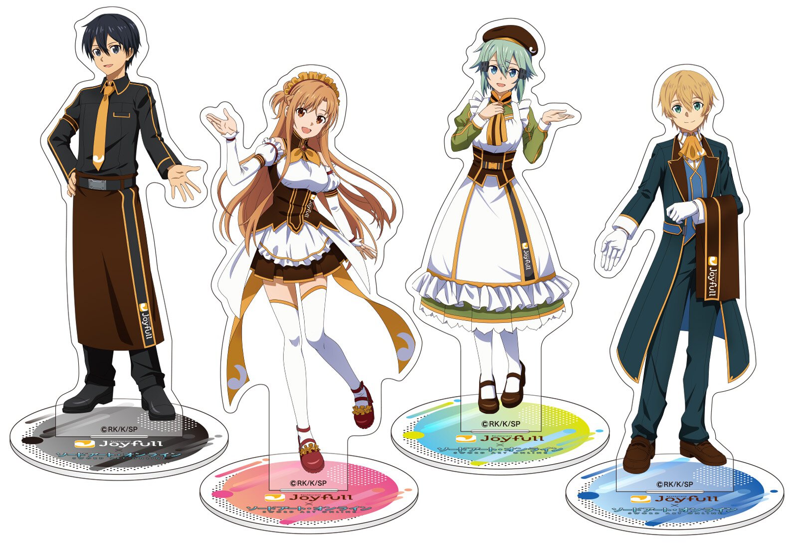 Xからの応募で20名に当たるオリジナルアクリルスタンド4体セット