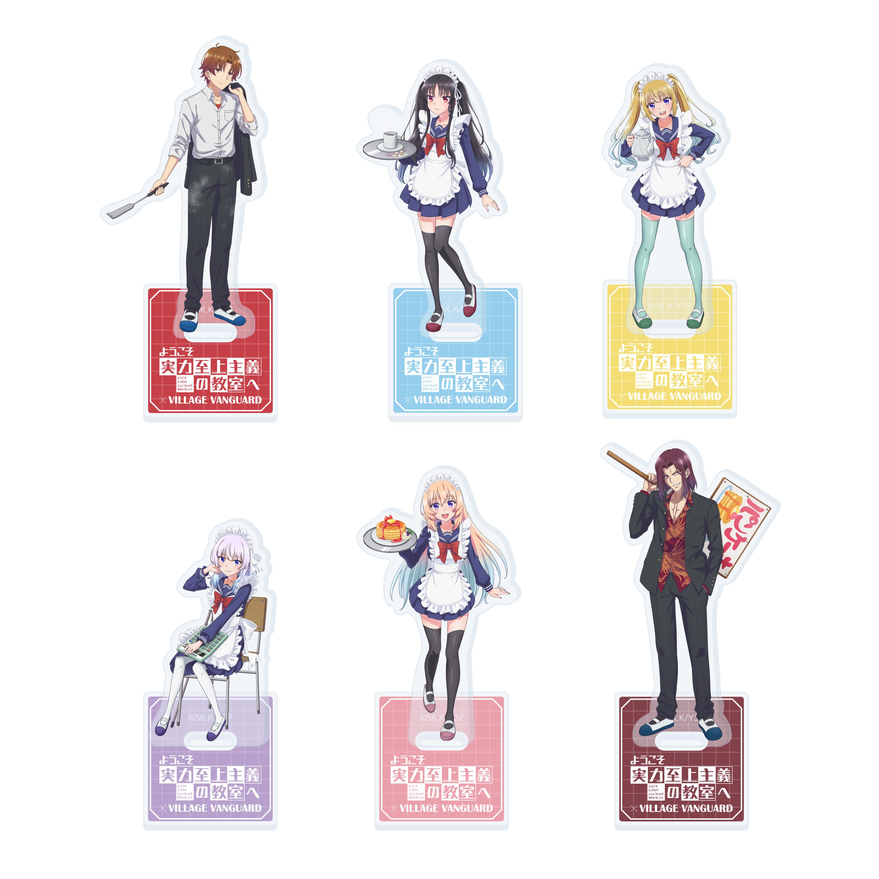 キャラクタースタンド　全6種