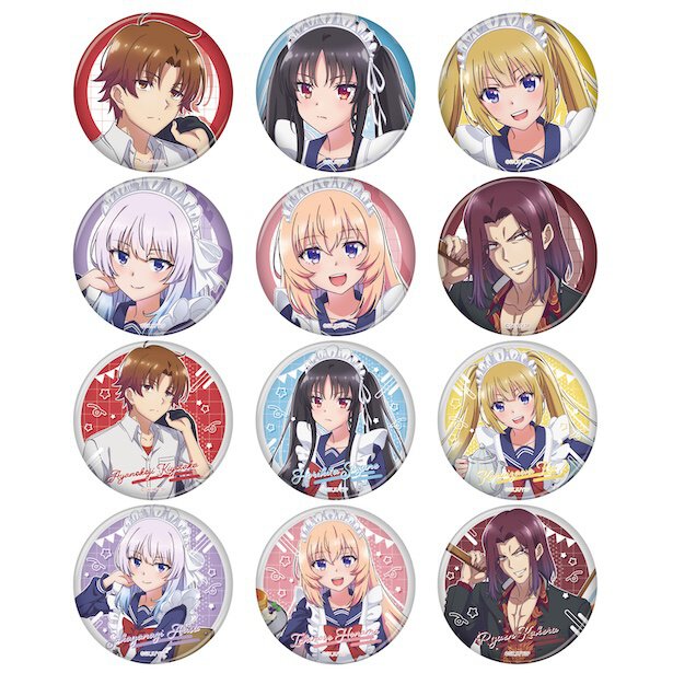 トレーディング缶バッジ　全12種