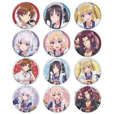 トレーディング缶バッジ　全12種