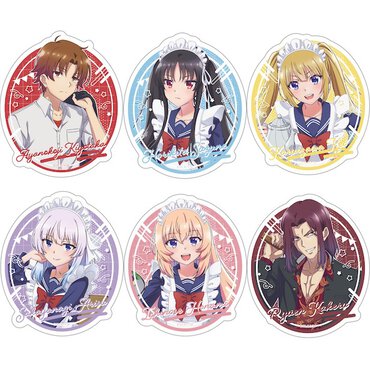 トレーディングステッカー　全6種