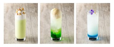  3種のコラボレーションドリンク