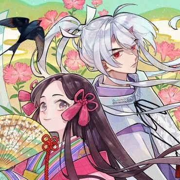 陰陽師・安倍晴明の弟子である鬼の青年と、和歌の女神の加護を受けた姫君が京の事件とお悩みを解決する、幻想的な平安ファンタジー!