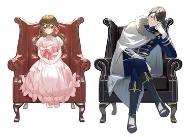 『俺の愛娘は悪役令嬢』ヴォルフガングとルイーゼ