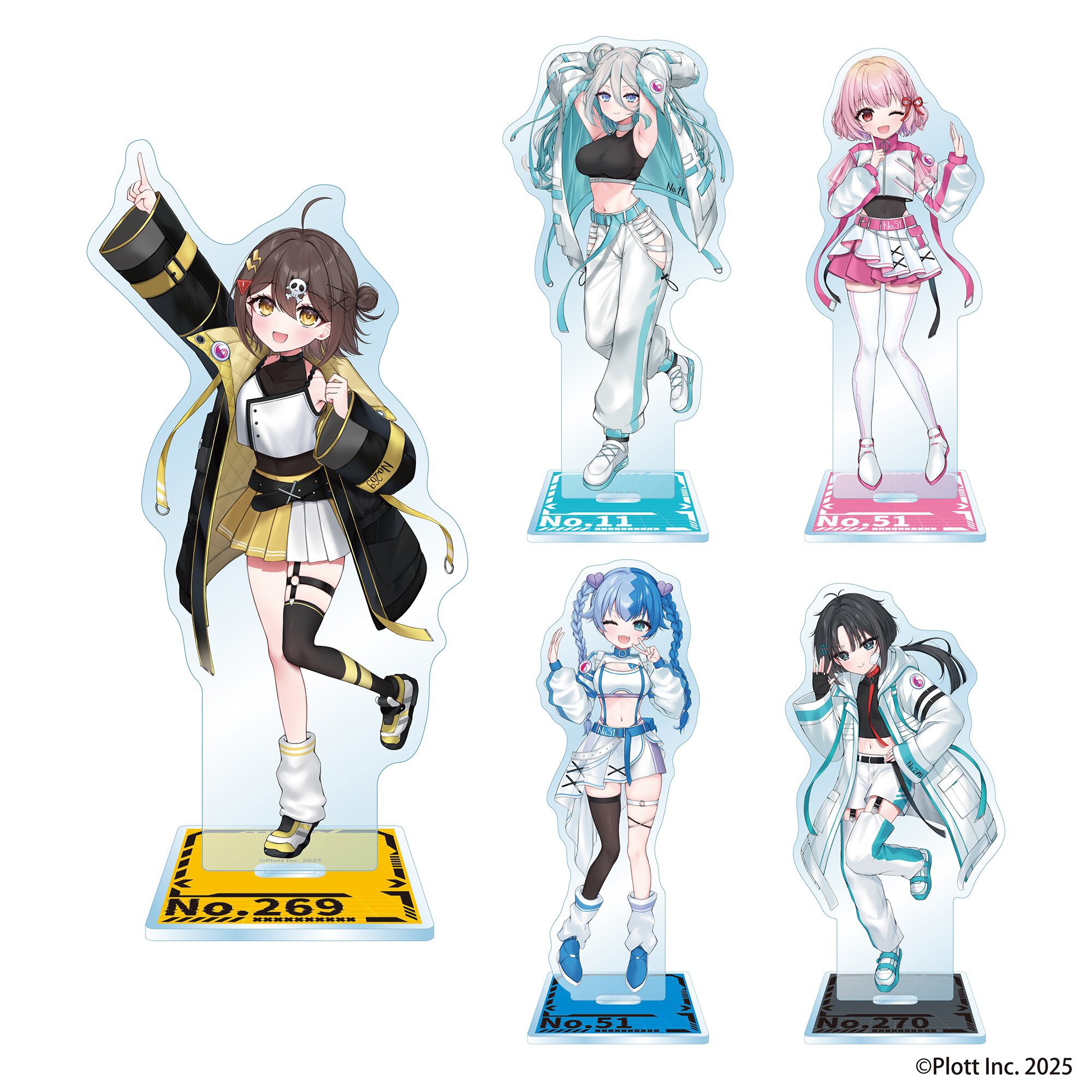 等身アクリルスタンド(全5種)