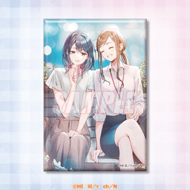 D賞：スクエア缶バッジ（全14種）