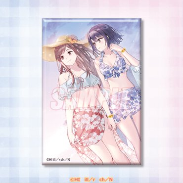 D賞：スクエア缶バッジ（全14種）