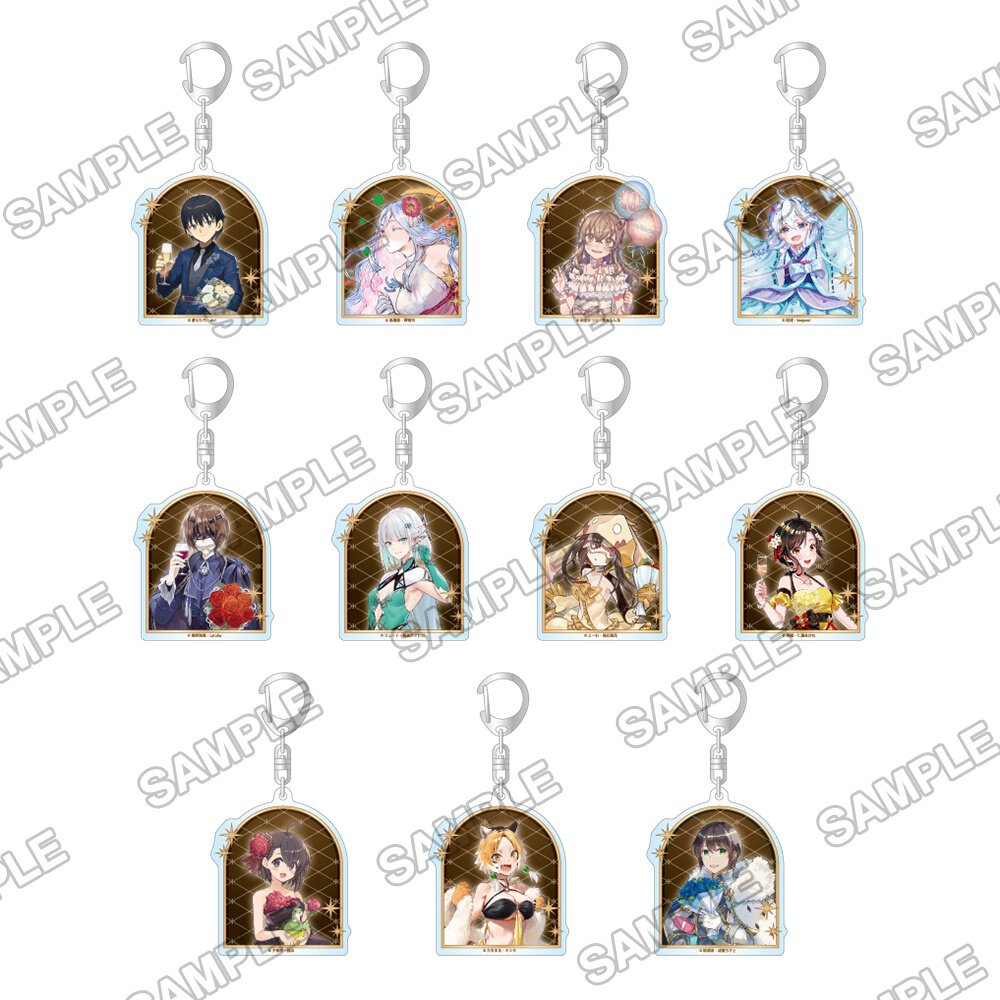 トレーディングアクリルキーホルダーVol.1