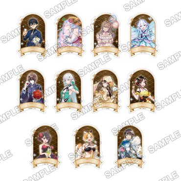 カドスト購入特典のダイカットステッカー　前期