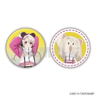  グリッター缶バッジセット【くまコレ・イリヤ】