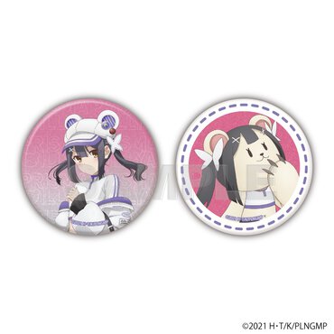  グリッター缶バッジセット【くまコレ・美遊】