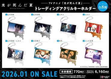 トレーディングアクリルキーホルダー