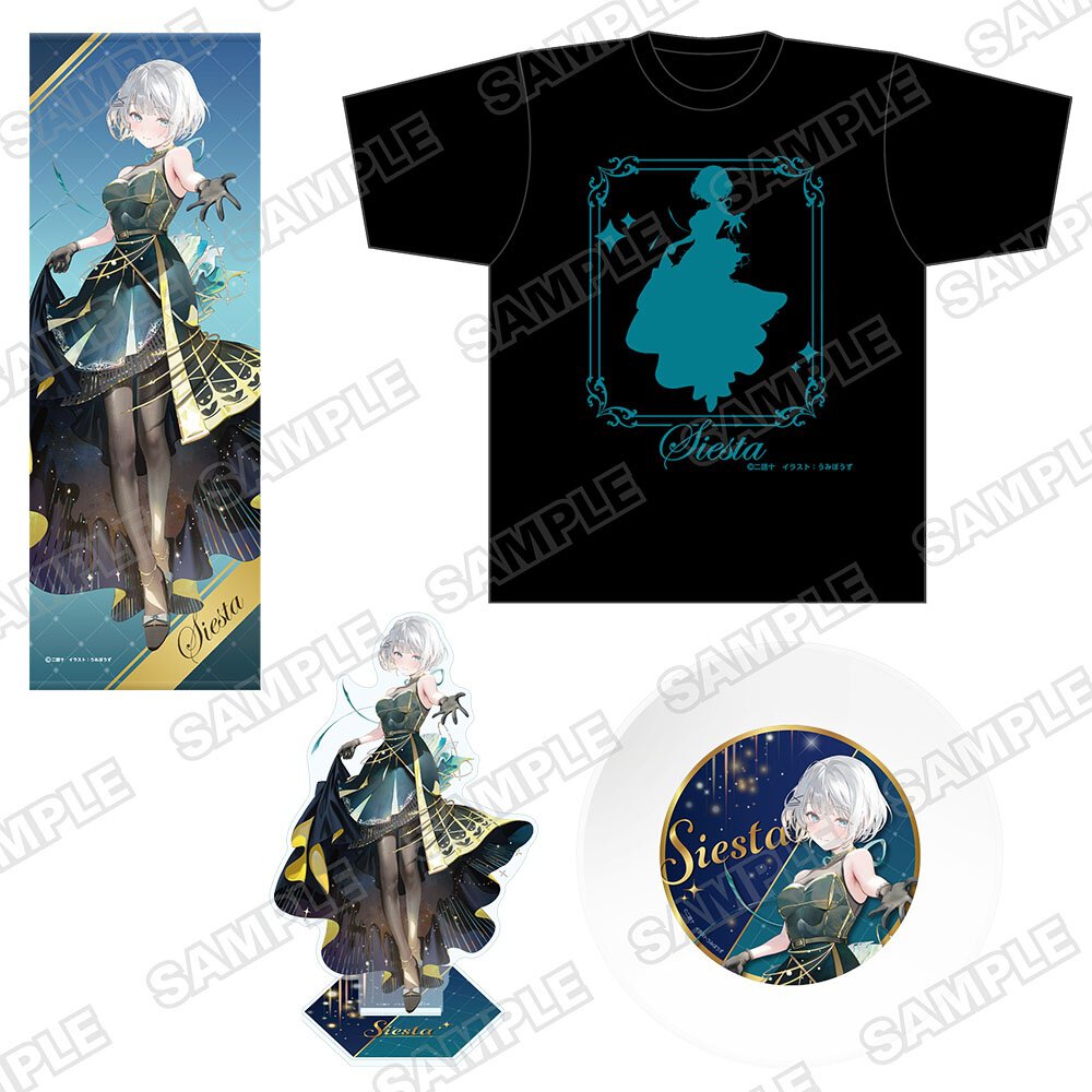 グッズセット『探偵はもう、死んでいる。』シエスタ／MF文庫J『秋の学園祭2025』