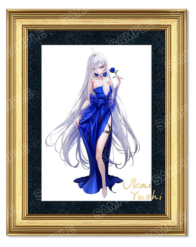 【受注生産】複製サイン入りB4キャラファイングラフ『死亡遊戯で飯を食う。』幽鬼／MF文庫J『秋の学園祭2025』